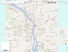 Tablet Screenshot of bycycle.org