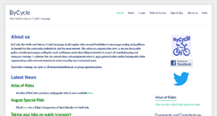 Desktop Screenshot of bycycle.org.uk